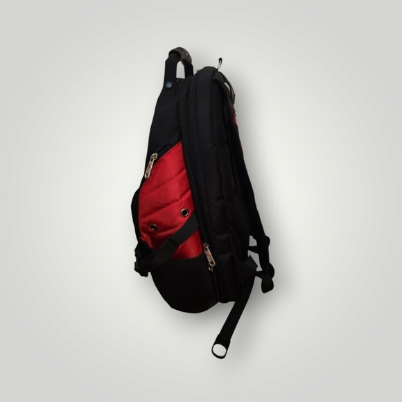 Swiss Army backpack Black Red Perfect For Air Travel Laptop backpack - Picture 13 of 16